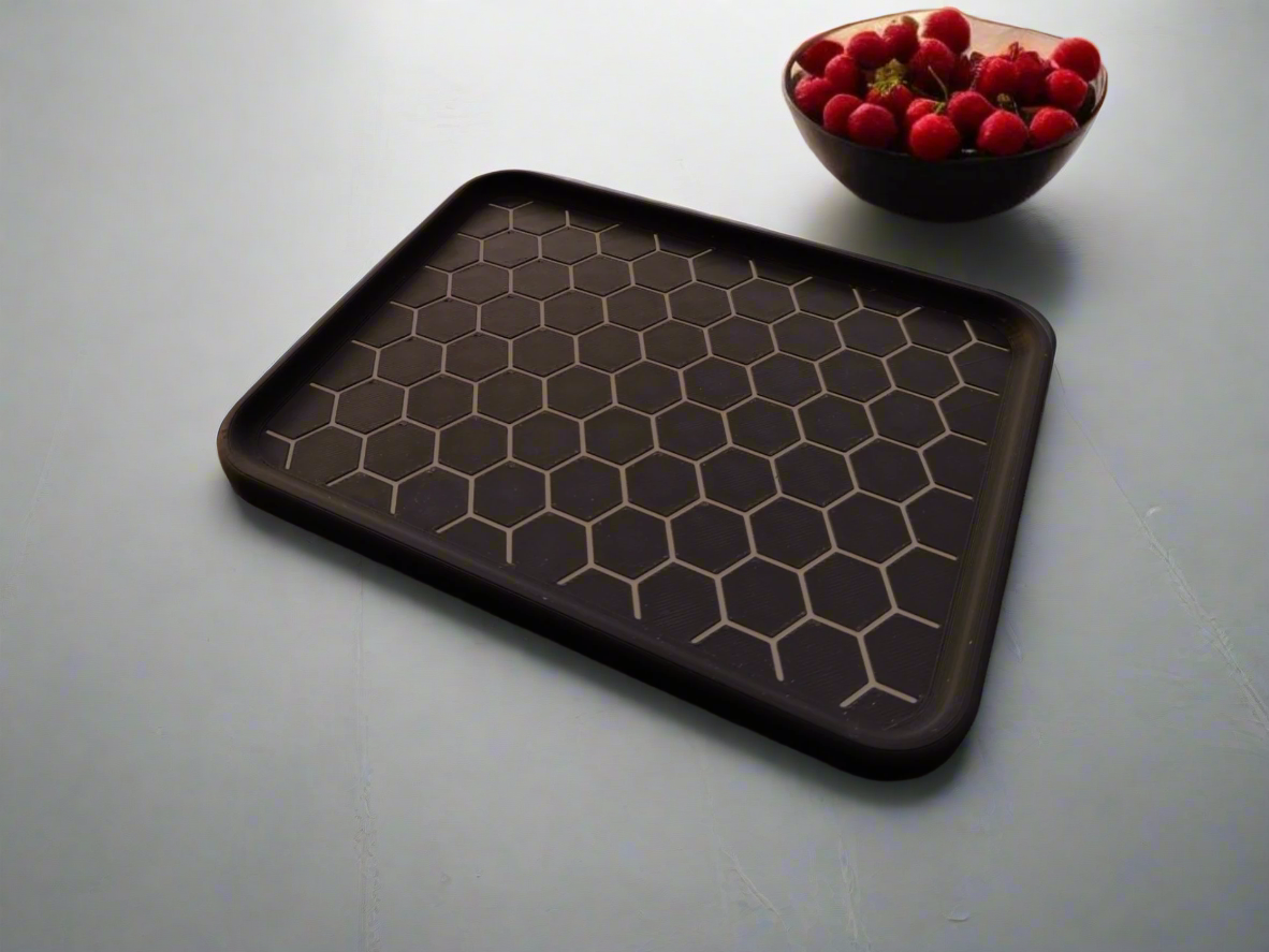 Hexagonal Patterned Tray