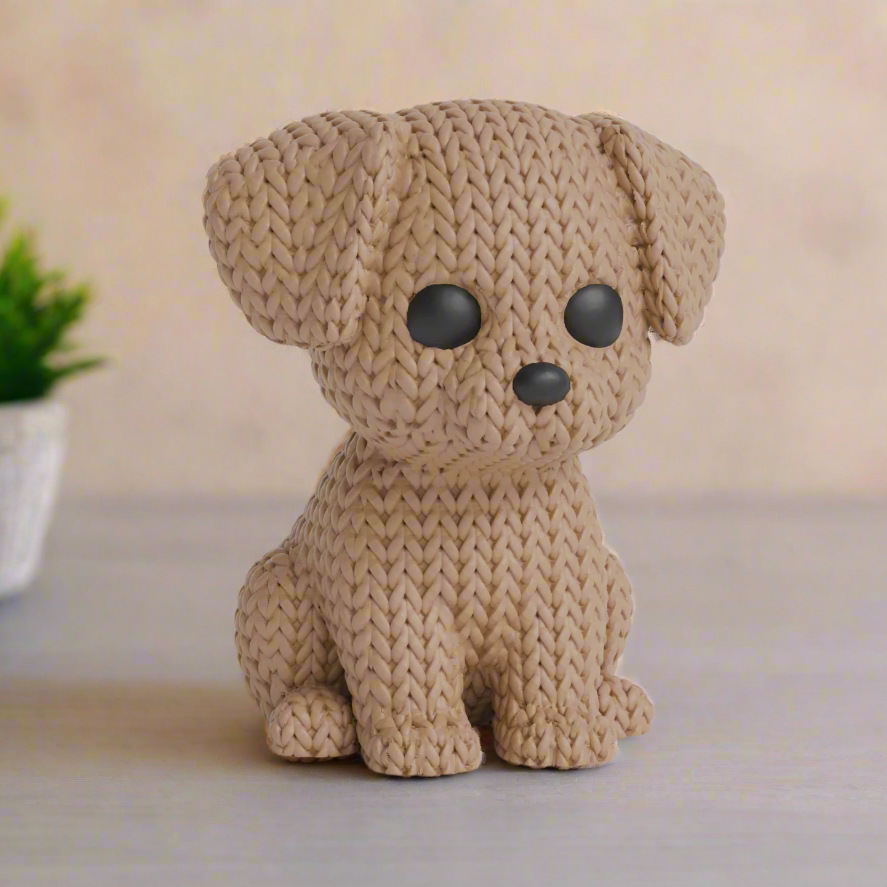 Knitted Dog - RISHYA