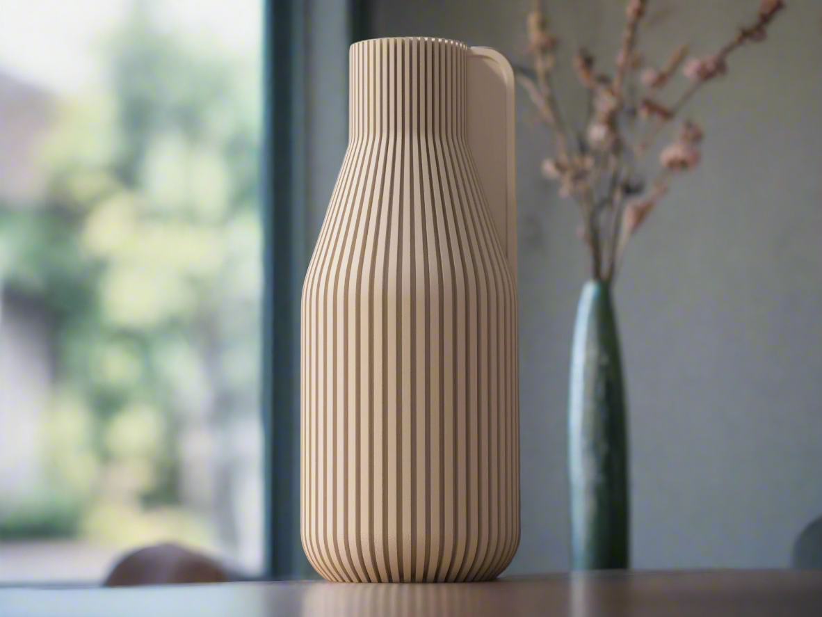Wavy Textured Vase