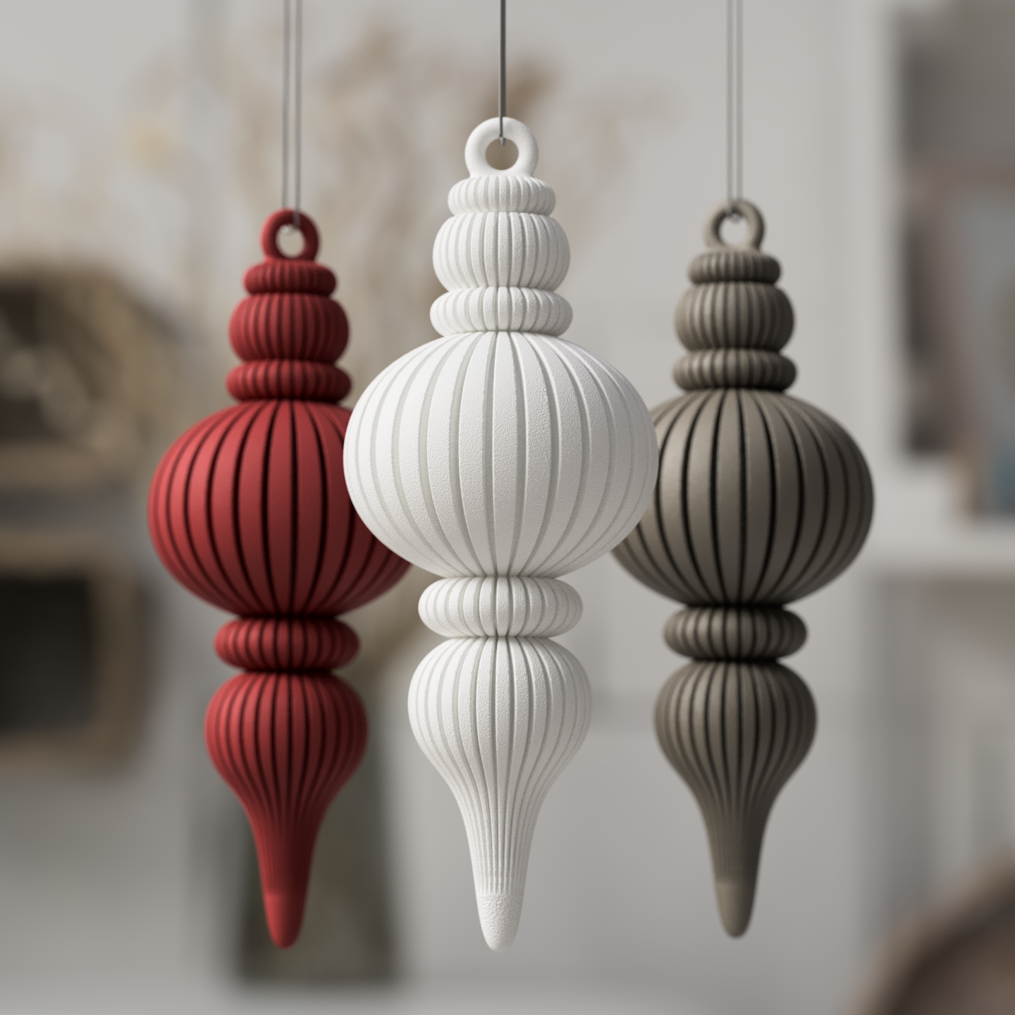 5 Christmas Ornaments