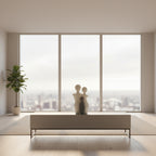 sculpture of a family