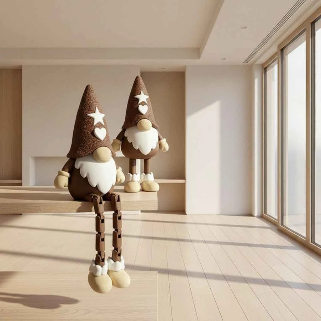 2 Gnomes - Sitting & Standing